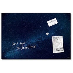 SIGEL Glas-Magnettafel artverum® 60,0 x 40,0 cm Design Galaxy