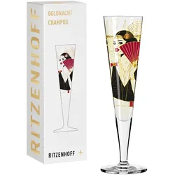 RITZENHOFF Champagnerglas Goldnacht #28 von Samy Halim
