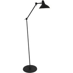 Steinhauer Stehlampe Kasket Alu, Eisen, Stahl & Metall