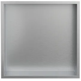 luxebath Duschnische Edelstahl 30 x 30 x 10 cm