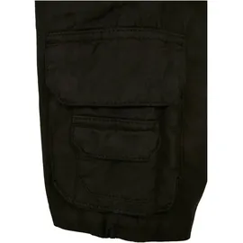 URBAN CLASSICS Double Cargo Shorts Black 122-128 cm