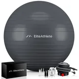 EliteAthlete Gymnastikball Grau 55 cm