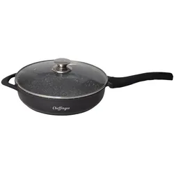 Grillpfanne Alu Guss Ø28cm Steakpfanne Fischpfanne Pfanne braten INDUKTION