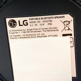 LG XBOOM Go DXO2 schwarz