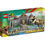 Lego Jurassic World - Angriff des T. rex und des Raptors aufs Besucherzentrum