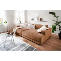 KAWOLA Big Sofa Madeline Cord rost