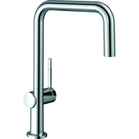 Hansgrohe Talis M54 Einhebel-Küchenmischer U 220, 1 Strahlart, Eco, 72844000, Farbe: Chrom