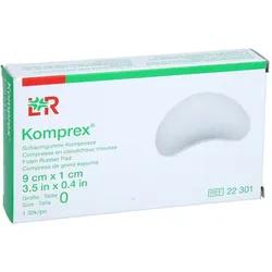Komprex Schaumgummi Kompr.Gr.0 nierenf.