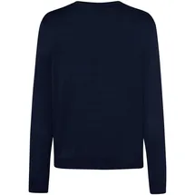 Maerz Muenchen V-Ausschnitt-Pullover Blau 54