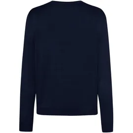 Maerz Muenchen V-Ausschnitt-Pullover Blau 54