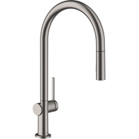 Hansgrohe Talis M54 210 2jet sBox ausziehbar, brushed black chrome 72801340