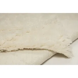 TEPGO Flokati-Teppich 190 x 290 cm Natur