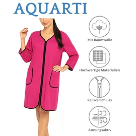 Aquarti Bademantel Aquarti Rosa L