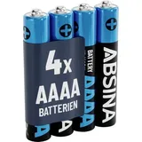 Absina Mini (AAAA) 500 mAh 4 St.