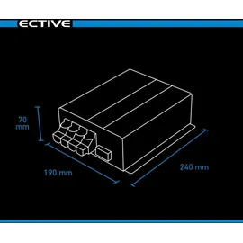 Ective SBB 60 Solar-Ladebooster mit integriertem Solarladeregler 60A