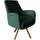 Fun Möbel Drehsessel Valerie Stoff Elisa Velvet 75 x 75 x 75 cm Grün