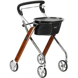 TRUST CARE Wohnraum-Rollator Let's Dream Schwarz