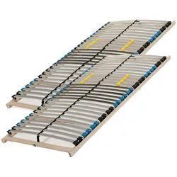 Sleepneo Lattenrost 200x200 cm 28 Latten 7-Zonen Belastbarkeit ca. 140 kg Schichtholz aus Birke Montage in Eigenregie Made in Germany