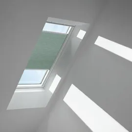 VELUX Wabenplissee Blassgrün 1168, PK08 1168KWL (Farbe: - 1168KWL, Farbe Schiene:
