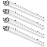 V-Tac 4er Set LED Wannenleuchte 5760 Lumen, kaltweiß, L 150 cm, - Weiß