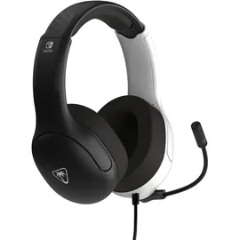 Turtle Beach Airlite Fit Gaming Headset Schwarz und Weiß für Nintendo Switch