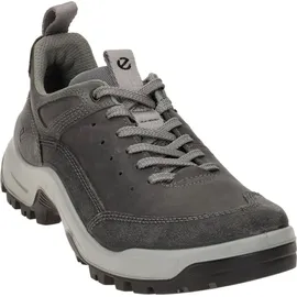 ECCO Offroad Lea Low (Nubukleder/Veloursleder) stahlgrau Herren