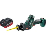 Metabo Metabo, SSE 18 LTX Compact Akku Reciprosäge Säbelsäge 18 V 13 mm + 1x LiHD Akku 5,5 Ah - ohne
