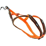 I-DOG Materiel Canicross X-Back Hundegeschirr Orange XL