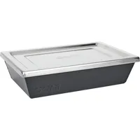 Ooni Pizzablech 24 x 16 cm Edelstahl grau/silber