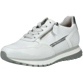 Gabor Comfort Sneaker Low Silber/Weiß 37