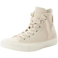 Converse Chuck Taylor All Star Leather High Damen Beige 41