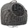 vidaXL Katzen-Transportkorb 50 x 42 x 40 cm Braun/Grau