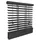 Sol Royal Holzjalousie 105 x 180 cm Schwarz