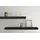 DOLLE Wandregal 115 x 25 x 5 cm Schwarz