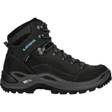 Lowa Renegade GTX Mid Damen asphalt/türkis 40