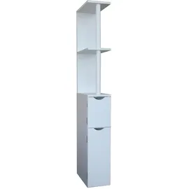 Hti-Living Raumteilerregal 118 cm Weiß