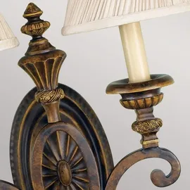 Elstead Lighting Feiss FE-DRAWING-ROOM2 - Wandleuchte DRAWING ROOM 2xE14/60W/230V - Bronze