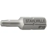 Stahlwille Bit-Schraubendrehereinsatz Außen-6kant C 6,3mm L.25mm Nr. 1439 IP 9