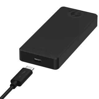 Sabrent Portable SSD Thunderbolt 3 4TB, Festplatte extern NVMe USB 3.2 Gen 2 2700 MB/s Lesen, USB 3.2 Kabel Typ C zu Typ A und Typ A zu Typ C enthalten, Externe M.2 SSD Aluminiumschale (SB-XTMQ-4TB)