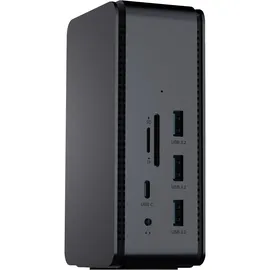ProXtend DOCK2XUSB4 USB4 Dual 8K Aluminium Grau