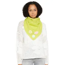 Cartoon mit Applikation in neon Yellow | Gr.: onesize