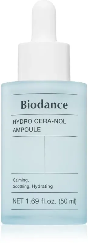Biodance Hydro Cera-nol Ampoule feuchtigkeitsspendendes Hautserum mit beruhigender Wirkung 50 ml
