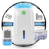 TronicXL 800ml Luftentfeuchter elektrisch klein leise I Kleiner Raumentfeuchter für Schlafzimmer Badezimmer Keller Hygro Klima Steuerung