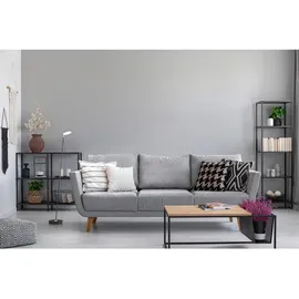 Fischer & Honsel LED Standlampe Dent Schwarz 135cm