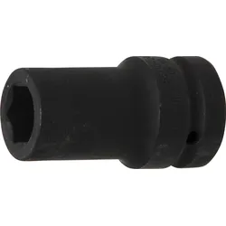 BGS Kraft-Steckschlüssel-Einsatz Sechskant, tief | Antrieb Innenvierkant 25 mm (...