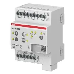 ABB BE/S10.20.3.2 Binäreingang, 10fach, Kontaktabfrage, manuelle Bedienung, REG 2CDG110277R0011 BES102032