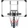 vidaXL Basketballständer Transparent 235-305 cm