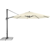 Doppler Ampelschirm DOPPLER Standschirme beige (natur) Sonnenschirme inkl. Schirmständer, ohne Wegeplatten, UV-beständig