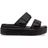 Low Wedge Sandal Schwarz 37/38