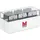 MOSER Premium Magnet-Aufsteckkammset 6-teilig Silber